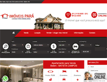 Tablet Screenshot of imoveispara.com